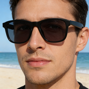 Lunettes de soleil intelligentes Bluetooth 5.4 avec prise en charge de l'<span class=keywords><strong>assistant</strong></span> vocal/<span class=keywords><strong>Android</strong></span>/Mac/PC Audio avec haut-parleur oreille ouverte musique contrôle tactile - Product Image 2