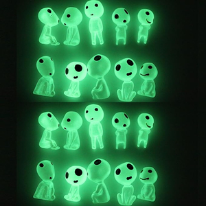 Lueur dans la nuit jouets Festival accessoires fête faveurs pour enfants décoration résine brillant arbre elfe - Product Image 3