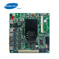 Placa Base Mini ITX Original Integrada con Procesador de Doble Núcleo D525 de 1.8GHz, Placa Base para Firewall Pfsense
