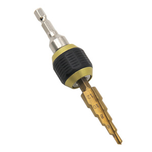 Varilla de extensión de brocas de liberación rápida con vástago hexagonal Mr Drill, acabado dorado, para taladro eléctrico - Product Image 4