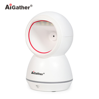 Escáner de Imágenes CMOS de Área Manos Libres 2D Aigather A-700+, Lector de Códigos QR para Presentaciones, Tableta PC, Escáner de Códigos de Barras