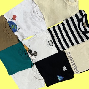 F3 all'ingrosso <span class=keywords><strong>usato</strong></span> di marca <span class=keywords><strong>vestiti</strong></span> e pantaloni di seconda mano marchiato t Shirt codice con cappuccio borsa per gli uomini e le donne - Product Image 2