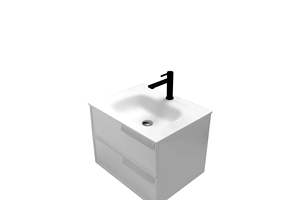 Foshan Factory Simple Design Wall Mount Shower Cabinet Internal <strong>Drawer</strong> Bathroom Vanity - Product Image 5