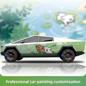 <span class=keywords><strong>Film</strong></span> de protection <span class=keywords><strong>en</strong></span> vinyle pour Tesla Cybertruck, impression personnalisée <span class=keywords><strong>en</strong></span> gros, <span class=keywords><strong>film</strong></span> graphique pour toute la carrosserie, changement de couleur - Product Image 5