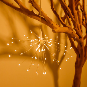 <span class=keywords><strong>Luces</strong></span> <span class=keywords><strong>Navidenas</strong></span> Diwali Decor Solar String Lights Holiday Wedding Fairy Led Firework Tree decorazioni natalizie luci - Product Image 3