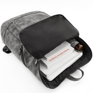 Logotipo personalizado Moda Mujeres Mochila Escuela Señoras Pu Cuero Laptop Mochila - Product Image 6