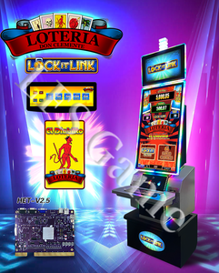 Meilleures ventes LFS LFS10-n Lock It Link 4-en-1 Loteria <span class=keywords><strong>LA</strong></span> <span class=keywords><strong>SIRENA</strong></span> Armoire de jeu d'arcade multi-jeux avec carte de jeu en métal, version anglaise, 110/220V - Product Image 6