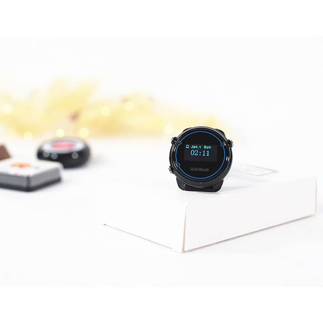 MMCall Waterproof Watch Pagers Push Call Button for Restaurant, Hotel, Bar, Factory