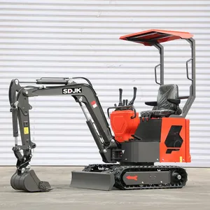 China Wholesale 1 Ton Excavator Mini Digger Recruit Agent 1000kg Micro Excavator For Construction Farm Used Small Mini Excavator