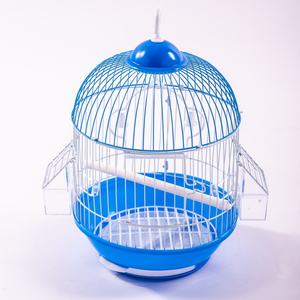 Round Bird Cage Durable Antique Hanging Portable Breeding Parrot Pigeon Birds Cages - Product Image 3