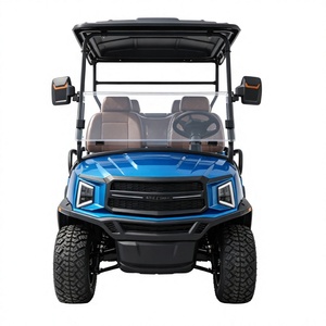 Vehículo Eléctrico Modelo F con Faros LED y Logotipo Personalizado para Carritos de Golf en Resorts - Product Image 1