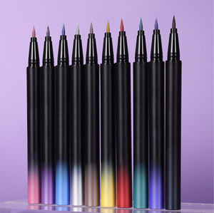 Eyeliner liquide en crayon à marque privée OEM, résistant à la transpiration, contrôle de l'huile, eyeliner liquide mat, vente en gros, personnalisé, haute pigmentation, cosmétique - Product Image 3