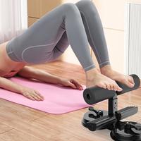 Equipo de Ejercicio Abdominal con Ventosas y Soporte para Tobillos, Dispositivo de Fitness Ajustable para Entrenamiento Deportivo y Físico
