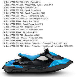 Pour SeaDoo Spark <span class=keywords><strong>ACE</strong></span> <span class=keywords><strong>900</strong></span> TRIXX pompe à jet anneau d'usure de bateau à moteur OEM 267000617 267000813 267000925 pièces Jetski - Product Image 4