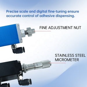 Valve de distribution monofluide à poinçon pour adhésifs à faible viscosité, <span class=keywords><strong>colle</strong></span> jaune, <span class=keywords><strong>colle</strong></span> UV, latex blanc, moteur 220V, garantie 1 an, marque BZY - Product Image 4