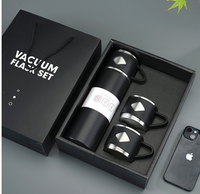 Ensemble de verres de luxe pour entreprise, gourde Thermos sous vide, bouteille d'eau en acier inoxydable, coffret cadeau