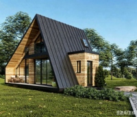 Maison de vacances préfabriquée design Hostel, mini-maison modulaire, suite de jardin, villa, maisons préfabriquées, cabane