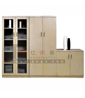 Muebles de oficina de madera con diseño de mirah, archivadores, tablero de madera HDF, armario de almacenamiento de espacio grande para dormitorio, barato