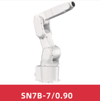 Brazo Robótico Industrial de Alta Rigidez, 7 kg, 6 Ejes Articulados, con Motor PLC, Precisión de 0.02 mm, Caja de Cambios Duradera para Exportación Internacional, IP67