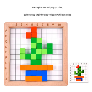 Đa Chức Năng Màu Sắc Phân Loại Và Đếm Toán Học Tập Hội Đồng Quản Trị Trò Chơi Bằng Gỗ Câu Đố Hộp Cho Trẻ Em - Product Image 6