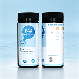 Bandelettes de test 3-en-1 pour piscine, spa et bain - 50 unités - Résultats rapides en 30 secondes pour le chlore libre et le <span class=keywords><strong>pH</strong></span> (sur support papier <span class=keywords><strong>pH</strong></span> 6.8-8.4) - Product Image 2