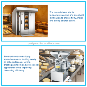 Equipo Industrial para la Elaboración de Pasteles, Pasteles Suaves, Donas y Rollos Suizos, Tecnología Avanzada de Llenado Automático de Masa - Product Image 3