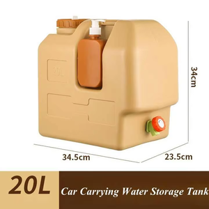 Vente en gros de bidons d'<span class=keywords><strong>eau</strong></span> de camping en plastique personnalisés de 20 L, grande capacité, seau de stockage, conteneur liquide avec <span class=keywords><strong>robinet</strong></span> - Product Image 5