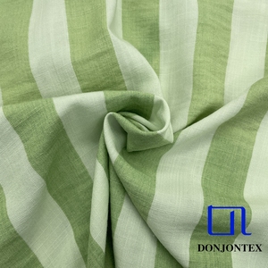 नए डिजाइन पॉलिएस्टर रायन कैनिनिक बुना हुआ स्ट्रिप कपड़े नरम स्पर्श धागा लड़कों के लिए आकस्मिक पोशाक घरेलू वस्त्र - Product Image 4