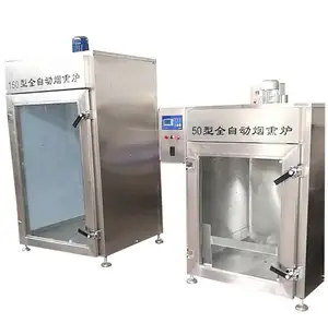 Stainless Steel Electric Meat Smoker Smoke House For Meat And Fish Catfish Smoking Machine Sausage Production Line