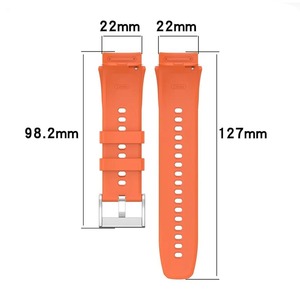 Meilleure vente, nouvelle mode, <span class=keywords><strong>bracelet</strong></span> Correa de remplacement en silicone étanche, <span class=keywords><strong>bracelet</strong></span> de <span class=keywords><strong>montre</strong></span> pour OnePlus <span class=keywords><strong>OPPO</strong></span>, <span class=keywords><strong>bracelet</strong></span> de <span class=keywords><strong>montre</strong></span> intelligent - Product Image 6