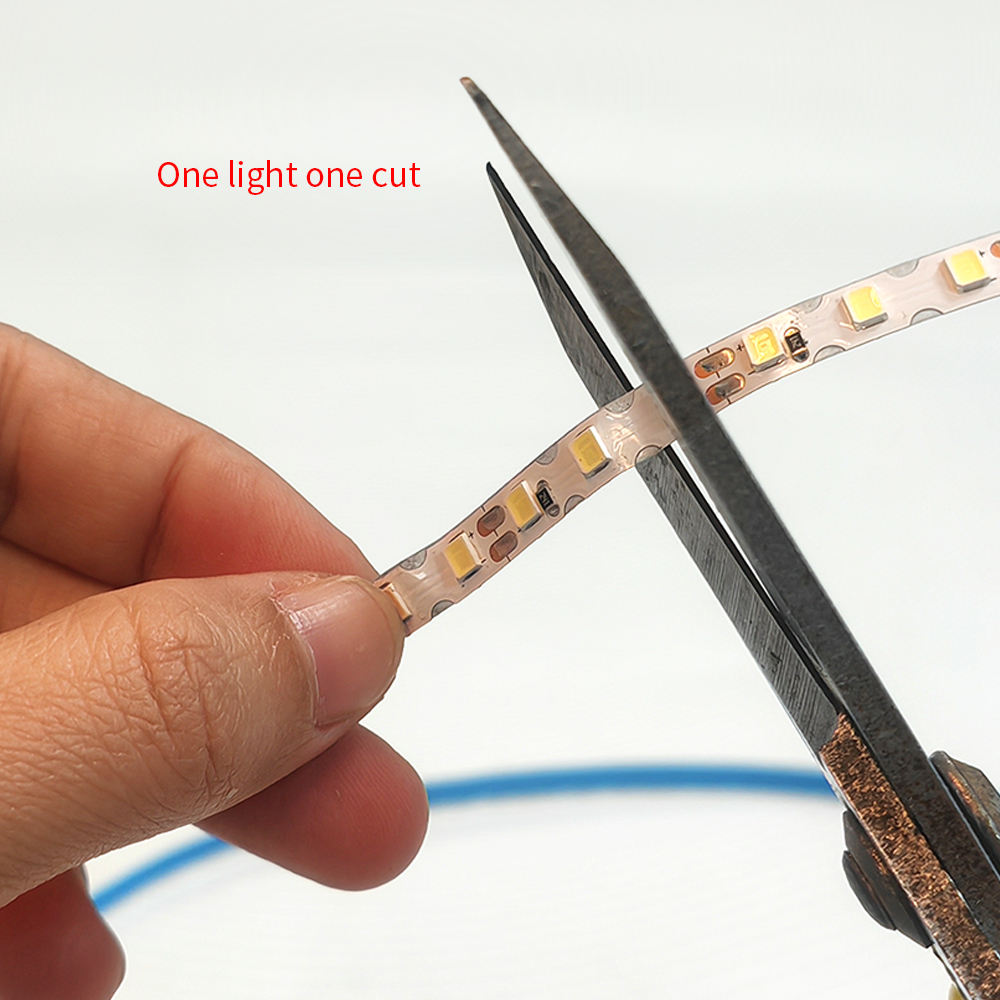 2025 New Style S Shape DC12V Free Cut Flexible LED Strips Lights