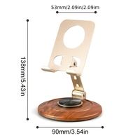 Support de téléphone portable de bureau amélioré pour iPhone, iPad, Xiaomi – Support universel réglable pour tablette et téléphone portable