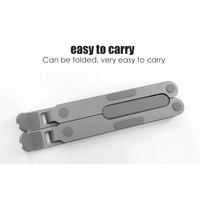 Support d'ordinateur portable pliable en alliage d'aluminium pour bureau 7 angles réglable anti-dérapant support d'ordinateur portable pour MacBook iPad tablette