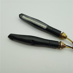 Motorcycle Modified Lamp, LED Dual-color Flowing <b>Light</b>, Turn signal and <b>Daytime</b> <b>Running</b> <b>Light</b> Combo Dual-color <b>Light</b> - Product Image 3