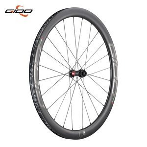 Gioo 700C tốc độ duy nhất Xe Đạp wheelset theo dõi xe đạp cố định bánh răng Flipflop Hub Carbon bánh xe 58mm chiều sâu 21mm Chiều rộng ống móc sắt - Product Image 3