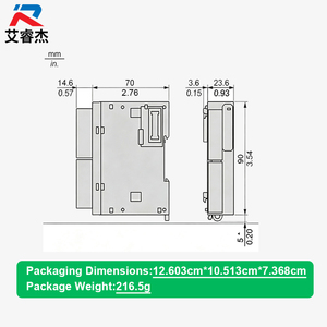 Nouveau module d'entrée analogique Modicon TM3AI8 d'origine, 8 entrées, module d'extension PLC, série TM3, contrôleur logique programmable PLC - Product Image 2