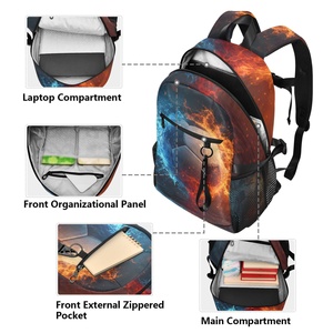Customized Logo Design Multifunctional Business Daily Travel School College Students Wear-Resistant Polyester Laptop <b>Backpack</b> - Product Image 4