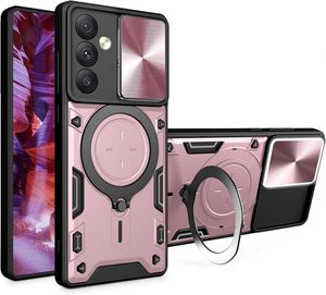 Cubierta de lente de cámara deslizante para Huawei Honor <span class=keywords><strong>Magic</strong></span> 7 Pro 5G <span class=keywords><strong>6</strong></span> Pro anillo magnético giratorio soporte de Metal funda de teléfono celular a prueba de golpes - Product Image 2
