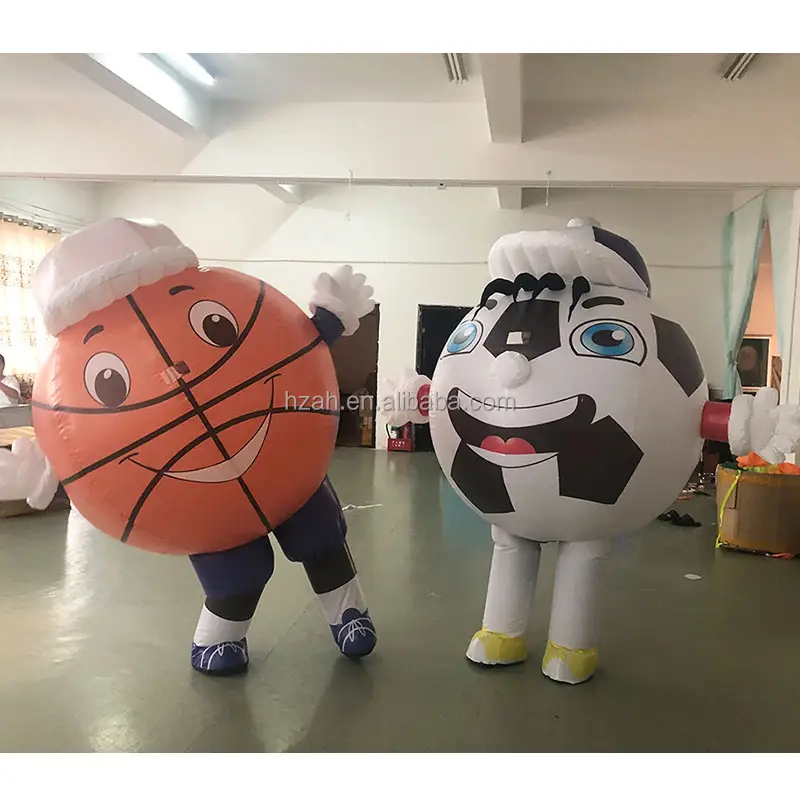 Advertising Soccer Inflatable Ball Costume Basketball Costume for Sport Game