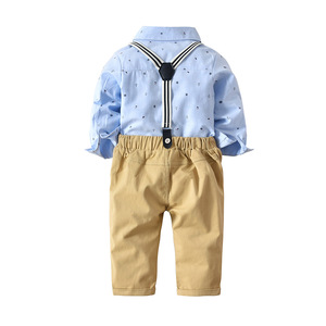 Ropa para Niños Pequeños, Trajes Formales para Bebés, Pantalones de Mezclilla para Niños, Conjuntos de Monos al por Mayor - Product Image 3