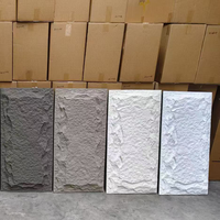Panneau mural en pierre artificielle PU effet pierre, ignifuge et facile à installer, idéal pour la décoration murale de villas, hôtels et espaces commerciaux – Meilleures ventes