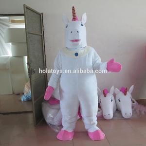 Costume de mascotte licorne Hola pour adulte - Product Image 3