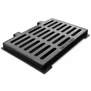 Griglia <span class=keywords><strong>di</strong></span> scarico antifurto in ghisa sferoidale con telaio <span class=keywords><strong>per</strong></span> drenaggio urbano - Product Image 3