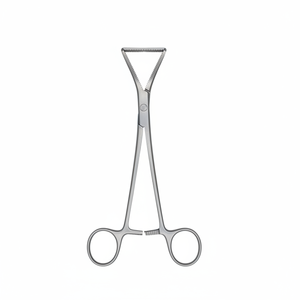 Fórceps de agarre intestinal de 195mm de acero inoxidable, uso médico, fórceps de agarre intestinal de mm - Product Image 2