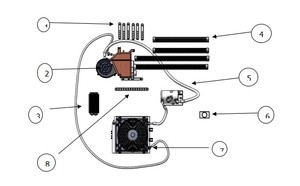 Sistema de aire acondicionado tipo combinado de 12V - Product Image 2