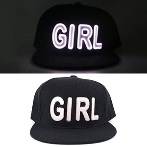 Party Leuchtende EL Love Cap LED Hip-Hop Leuchtkappe - Product Image 6