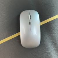 Mouse nirkabel Mini isi ulang USB, Mouse optik tanpa kabel berkualitas tinggi