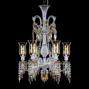 Truyền thống cổ điển <span class=keywords><strong>charleston</strong></span> pha lê ánh sáng mặt dây chuyền pháp hàng đầu treo đèn thủy tinh bóng râm có thể điều chỉnh đèn chùm cho nhà - Product Image 4