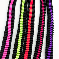 Sangle élastique en nylon et polyester haute ténacité, durable, de haute qualité, avec logo imprimé personnalisable Gacent, pour laisse de chien