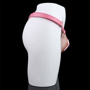 OS-ADL5113 Trend Hollow Vagina Patch Silicone Male Chastity Insertable Vagina Panties with Leather Belt Fetish Sex <b>Toys</b> <b>for</b> <b>Man</b> - Product Image 4